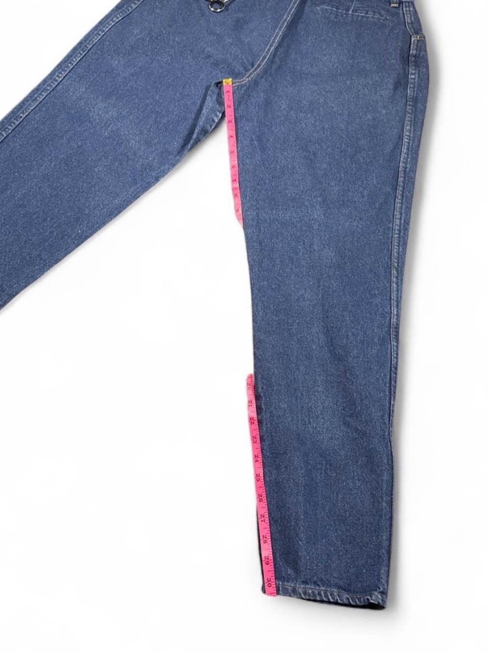 VTG 80s/90 Wrangler High Rise Pleated Mom Jeans Made in USA SZ Misses 14 Regular - Picture 7 of 7